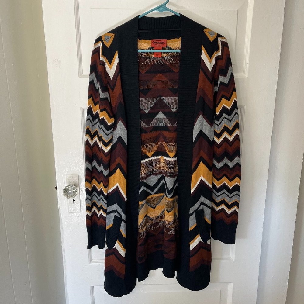 Missoni for Target - Women's M open zig zag print cardigan